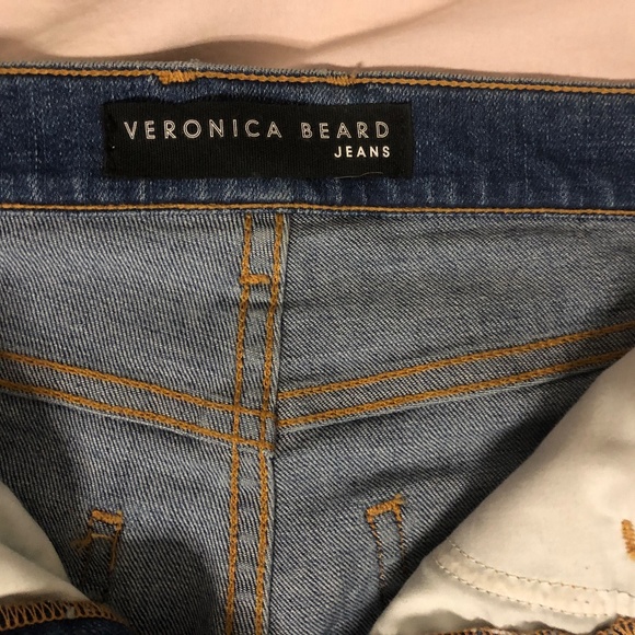 Veronica Beard High Rise Blue Jeans - Picture 5 of 12